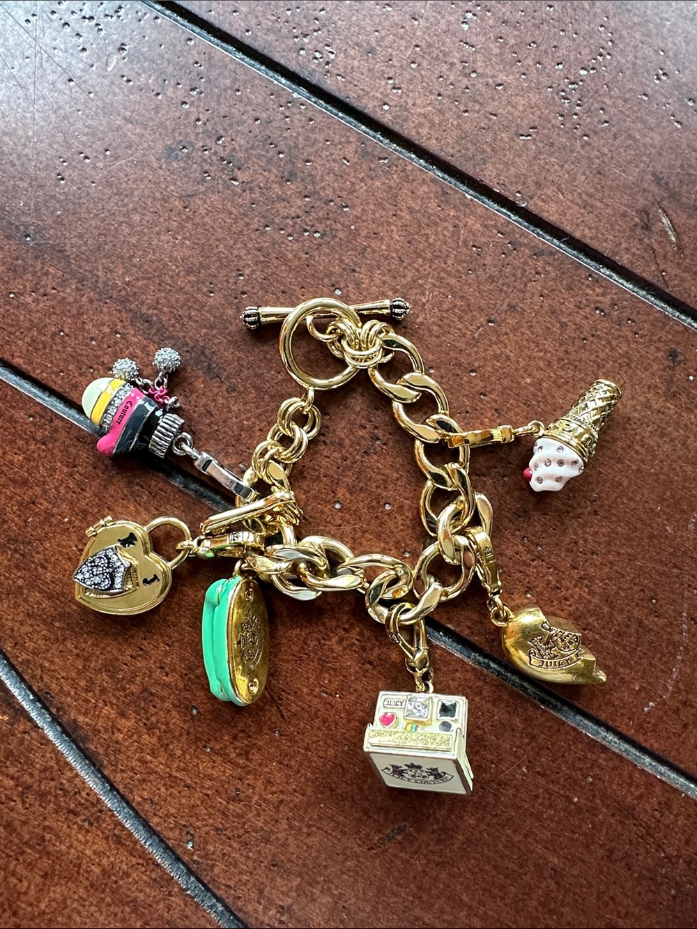 Juicy Couture Bracelet with 6 Charms